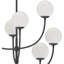  Lustre suspendu en bronze rouge 8 lumières Red Barrel Studio® V2058-65 Lawrence