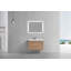 Ensemble de meuble-lavabo simple mural 32 po Lacerta