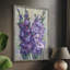 Gladiolas Blooming II, reproduction encadrée - bois massif-1515385547