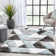San Francisco Geometric Shag Area Rug
