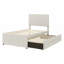 Lit plateforme tapissier avec lit gigogne simple et 3 tiroirs-653579564-653579566