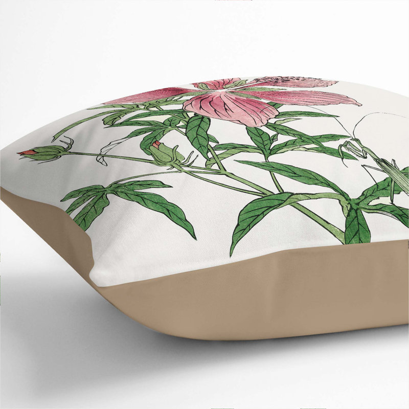 Square Throw Cushion, Stone, 55cm H x 55cm W x 20cm D