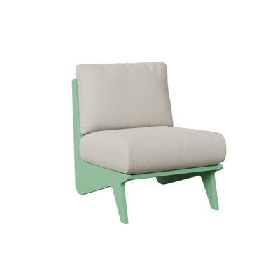 Fauteuil club et coussins Holland