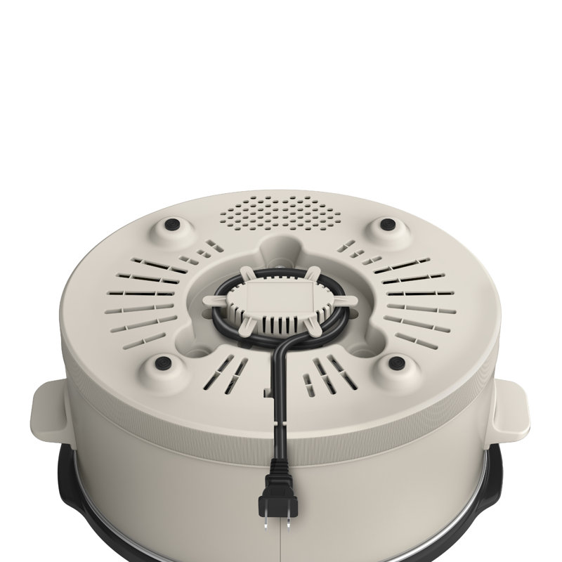 Oatmilk 6-Quart Programmable Ceramic Slow Cooker with Timer