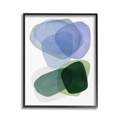 «Minimalist Opaque Shapes Single Photo Frame» par Simone Christen sur toile