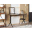 Silkberry Metal Base Computer Desk