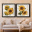 Tournesol d'été I - ensemble de 2 peintures-1646242990-1646242985-1722211480