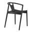 Chaise en bois massif Ambra