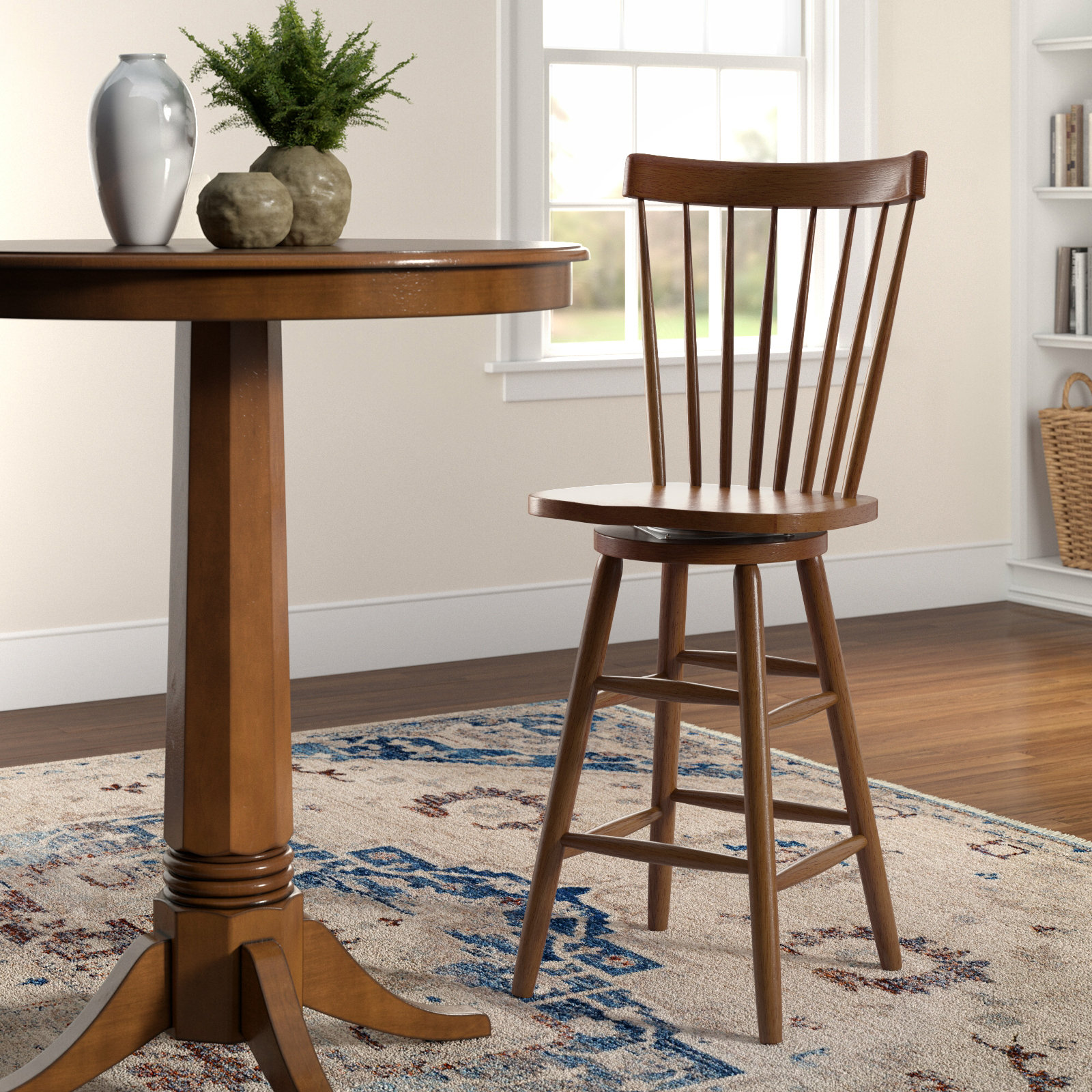 Three Posts Knaack Swivel 30'' Counter Stool & Reviews - Wayfair Canada