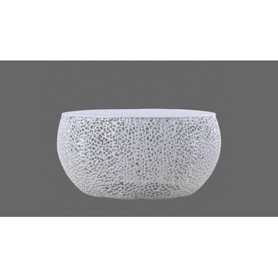 Round Coffee Table In White