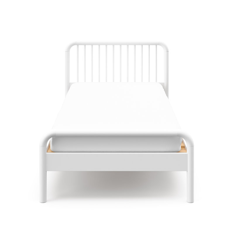 Lit simple Storkcraft Porto, Blanc