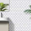 10Pcs Peel and Stick 1.2mm Backsplash Tiles-858488346