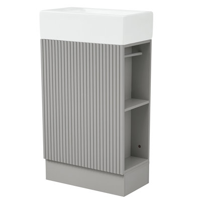 Meuble-lavabo 18,6 po avec lavabo