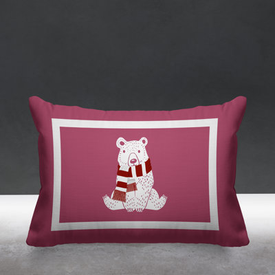 Outdoor Reversible Throw Pillow