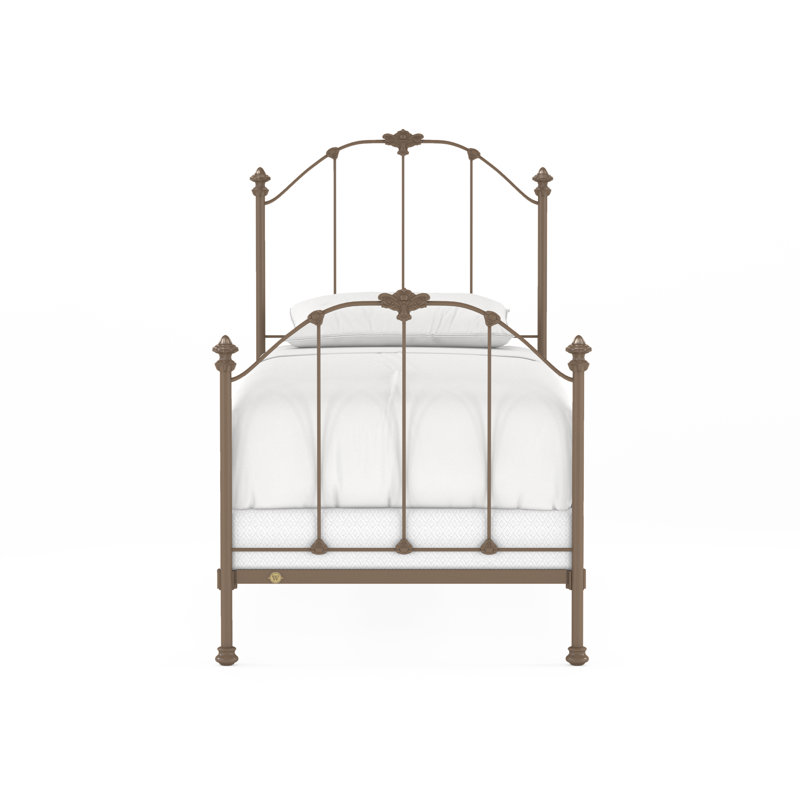171 lit à la française | Norme complète, Lit simple, Bronze