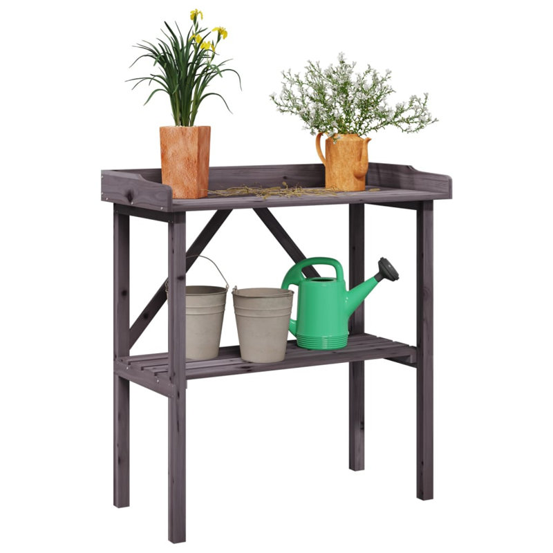 Yawen Plant Stand, Grey