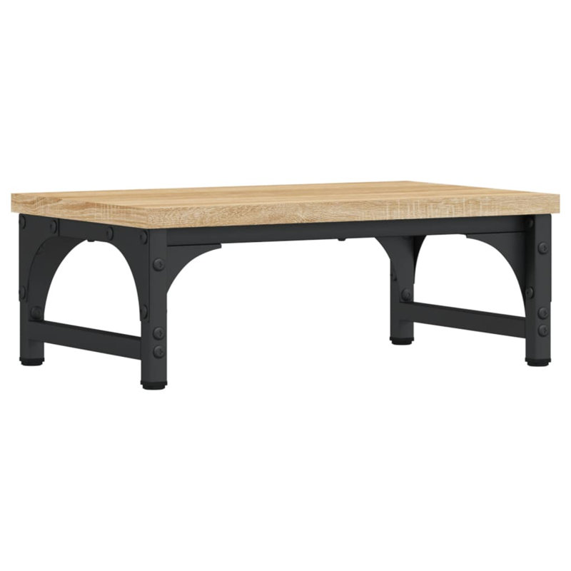 Millers Monitor Stand, 14cm H x 15.6cm W x 23cm D, Sonoma Oak
