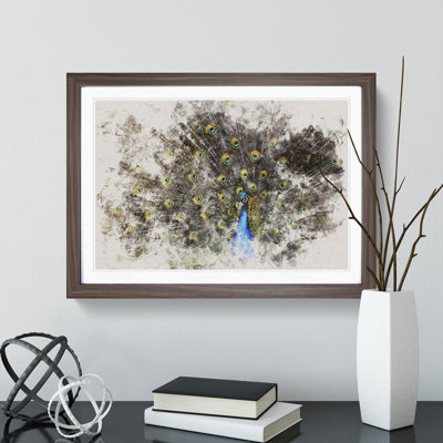 Peacock Vol.1 - Picture Frame Graphic Art