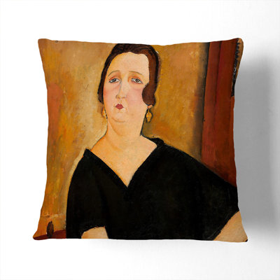 Madame Amedee Square Throw Cushion