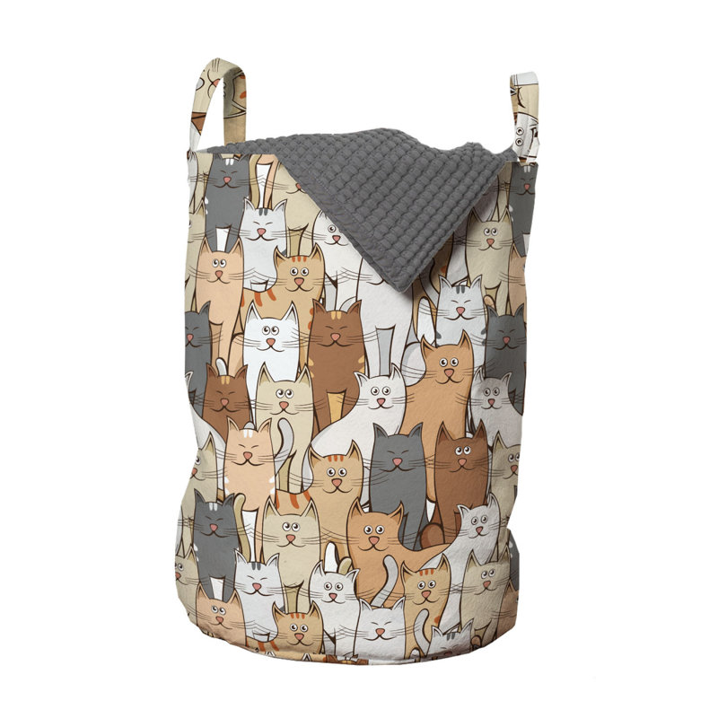 Fabric Laundry Bag with Handles