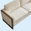 104 In. Square Arm 2-Piece L Shaped Sectional Sofa