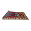Tapis oriental brun clair / rouge-162734337