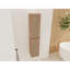 Armoire latérale de salle de bain de 29,29 po de hauteur, avec fermeture en douceur de 9,98 po de largeur