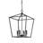 Aspen 4-Light Dimmable Lantern Geometric Chandelier-685230191-773251675