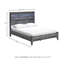 Lit standard bas Kaisee-181788126
