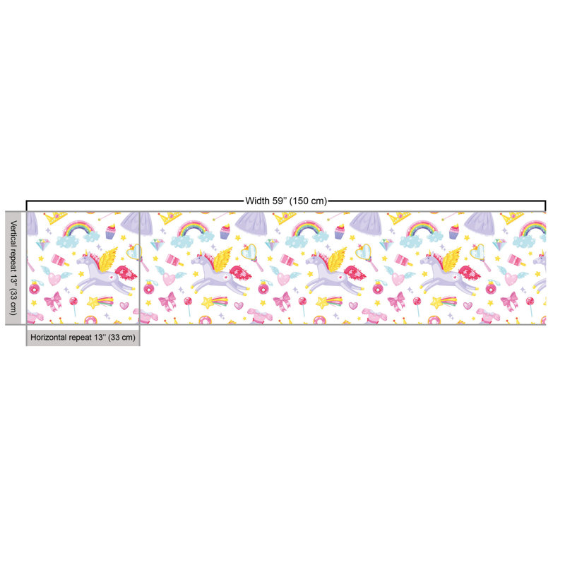 Charniqua Unicorn Pegasus Multi-Purpose Fabric
