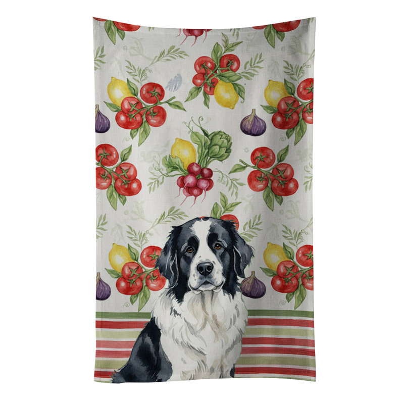 Serviette de cuisine Landseer, Landseer Newfoundland