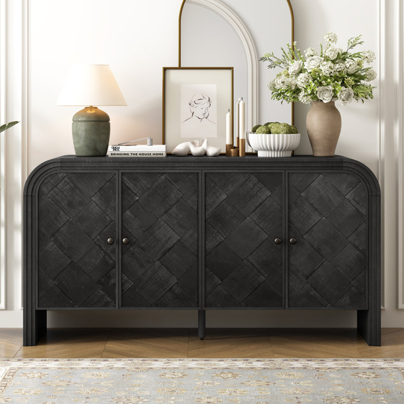 Buffet 59,8 po Ludlow, Noir