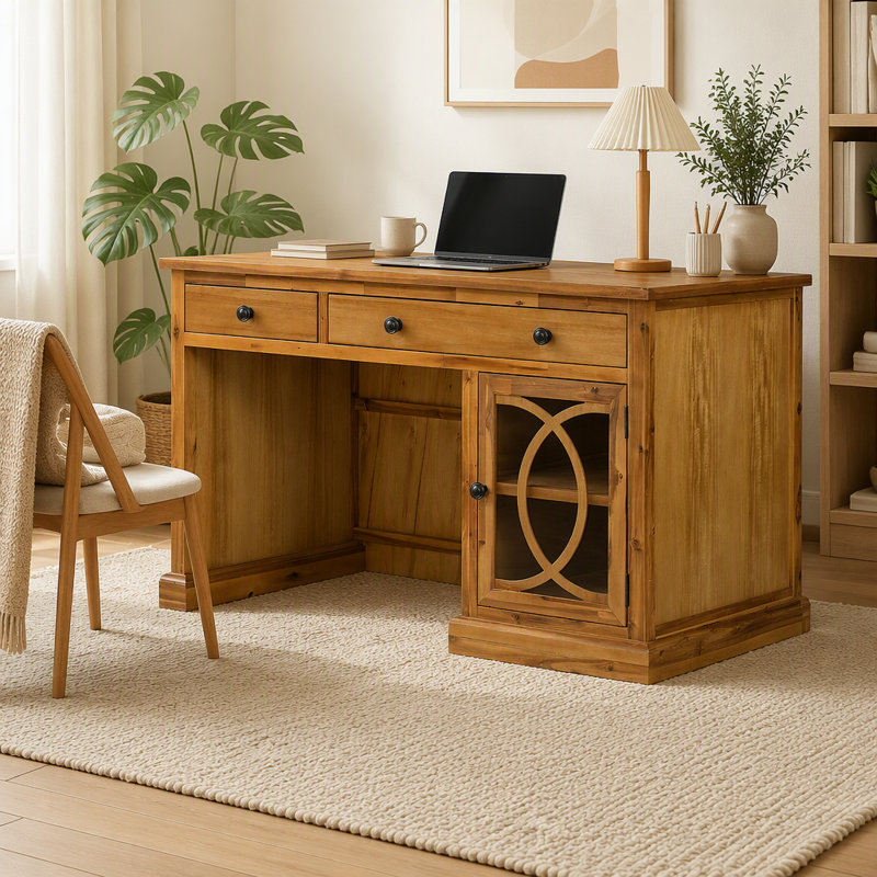 Bureau brun 50 x 26 x 31 po, Brun