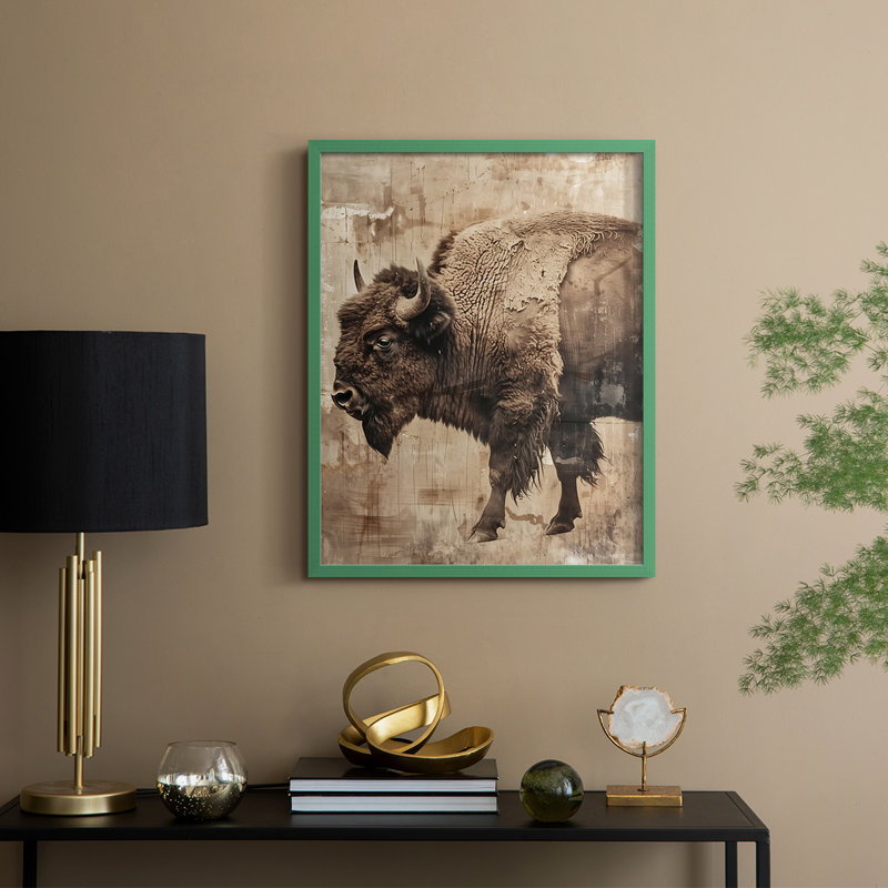 "ANIMALS Series CDXCV III", H 30 po x l 24 po, Vert