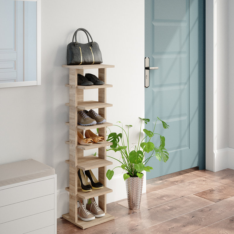 Sara Shoe Rack, Brown