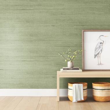 Considering Grass-Cloth Wallpaper? Here's What You Need to Know