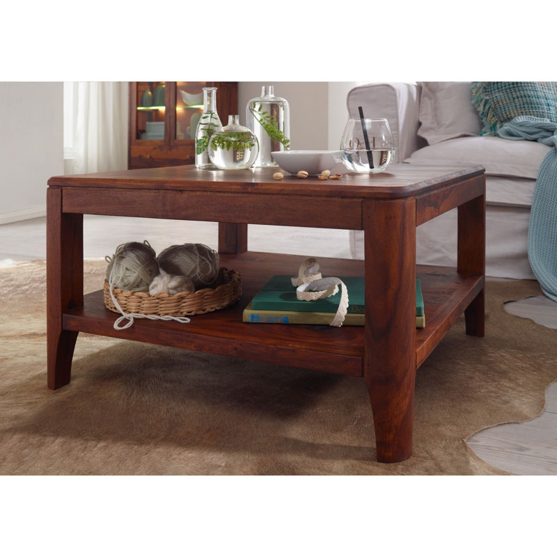 Brooklyn Solid Wood Four Leg Coffee Table
