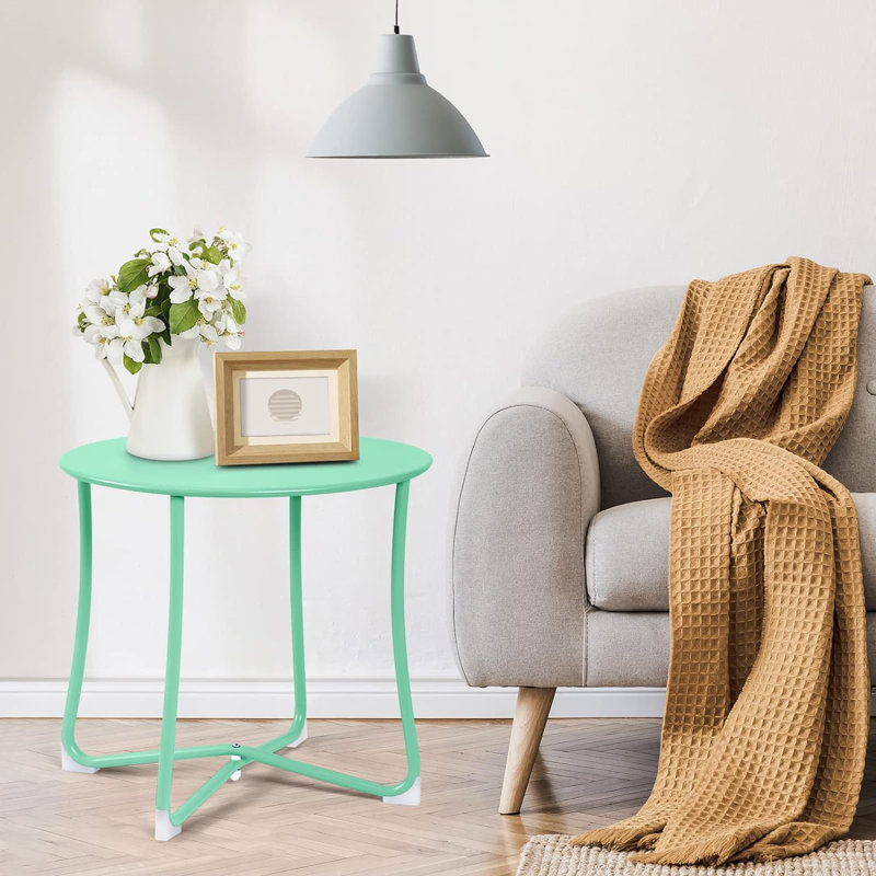 Table basse d'extérieur résistante aux intempéries Neston, Sarcelle