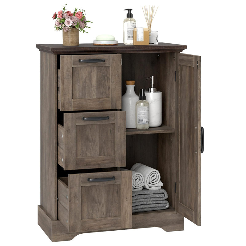 Bathroom Cabinet, Brown