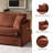 Wimberly 80.5" Farmhouse Upholstered Slipcovered Sofa-661543986
