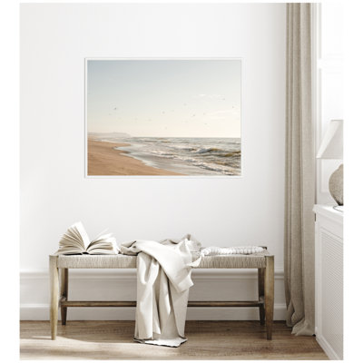 «Coastal Flight» par Crystal Lynn Collins, reproduction d'art sur toile encadrée