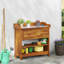 Solid Wood Potting Bench