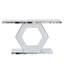 Miroir d'entrée hexagonal en cristal Sparkling