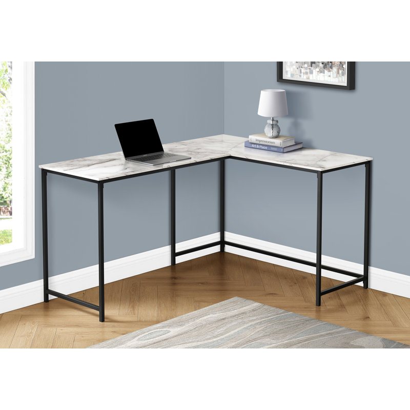 Bureau d'ordinateur, Blanc