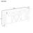 U_Style 60''Acacia Veneer Console Table With 4 Spacious Drawers-874157987