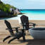 Chaise Adirondack en plastique -1437363472