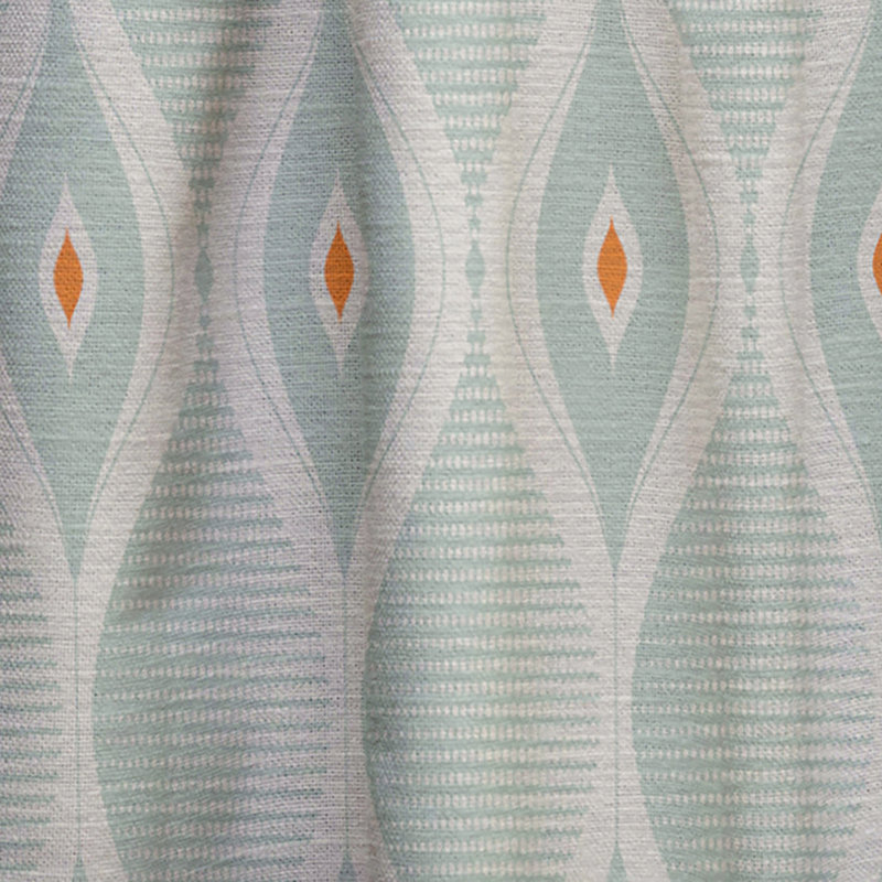 Panneau de rideau simple à passe-tringle Mid-Century Drops VII, l 52 po x L 90 po