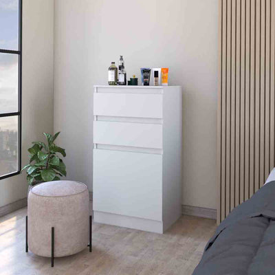 Commode Asturias, boîte à bijoux, finition blanche
