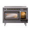 ILVE Nostalgie II Noblesse 48 dans la gamme d'induction, 6 éléments d'induction (porte en verre)-688382867