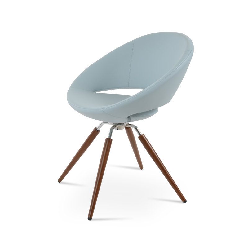 15'' H Upholstered Metal Side Chair